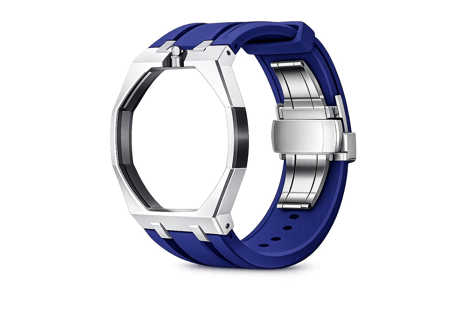 Bracelet Acier & Silicone Compatible Royal Pop