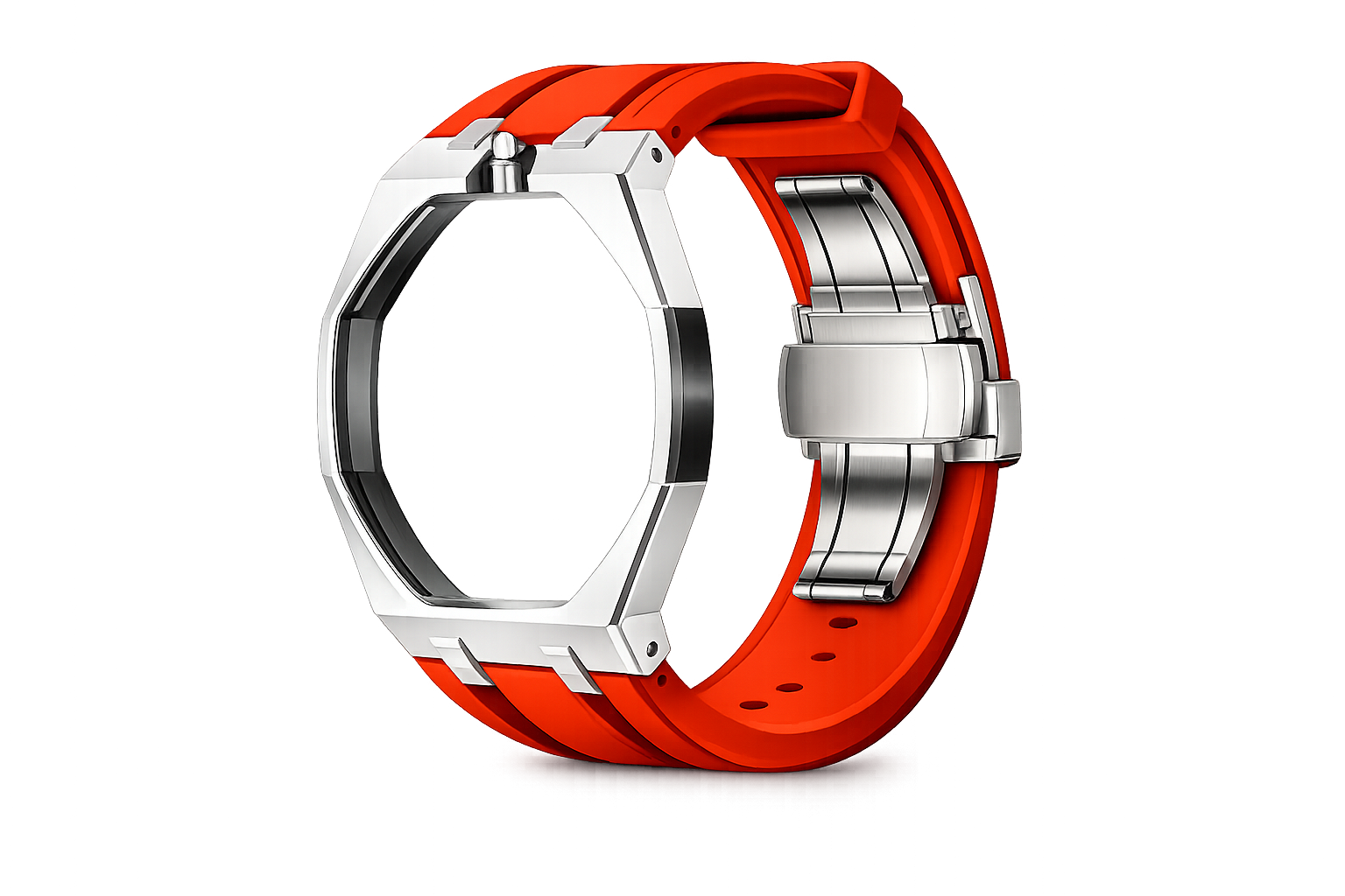 Bracelet Acier & Silicone Compatible Royal Pop