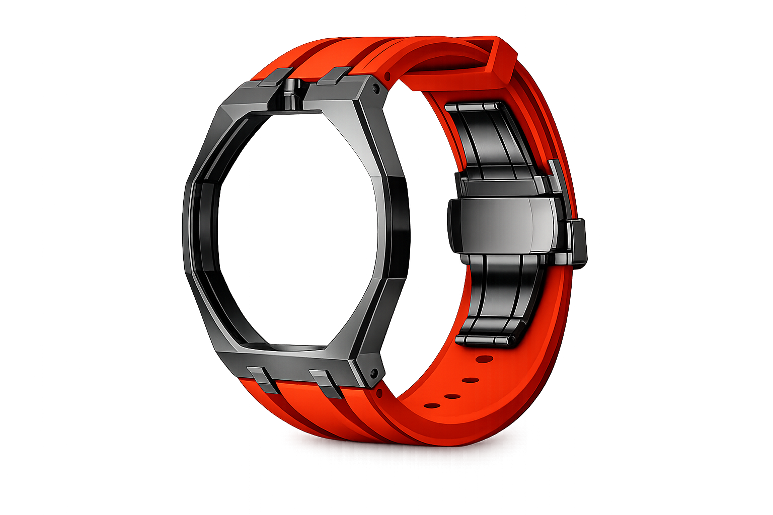 Bracelet Acier & Silicone Compatible Royal Pop