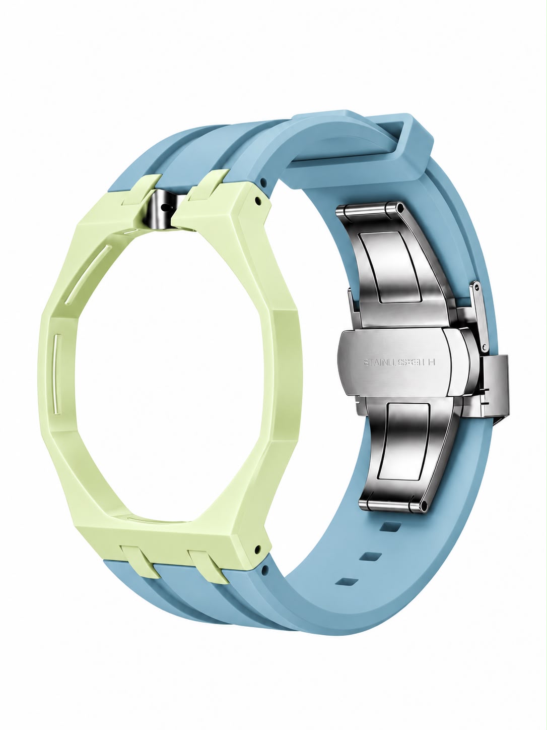 Bracelet Céramique & Silicone Compatible Royal Pop Blaue Acht