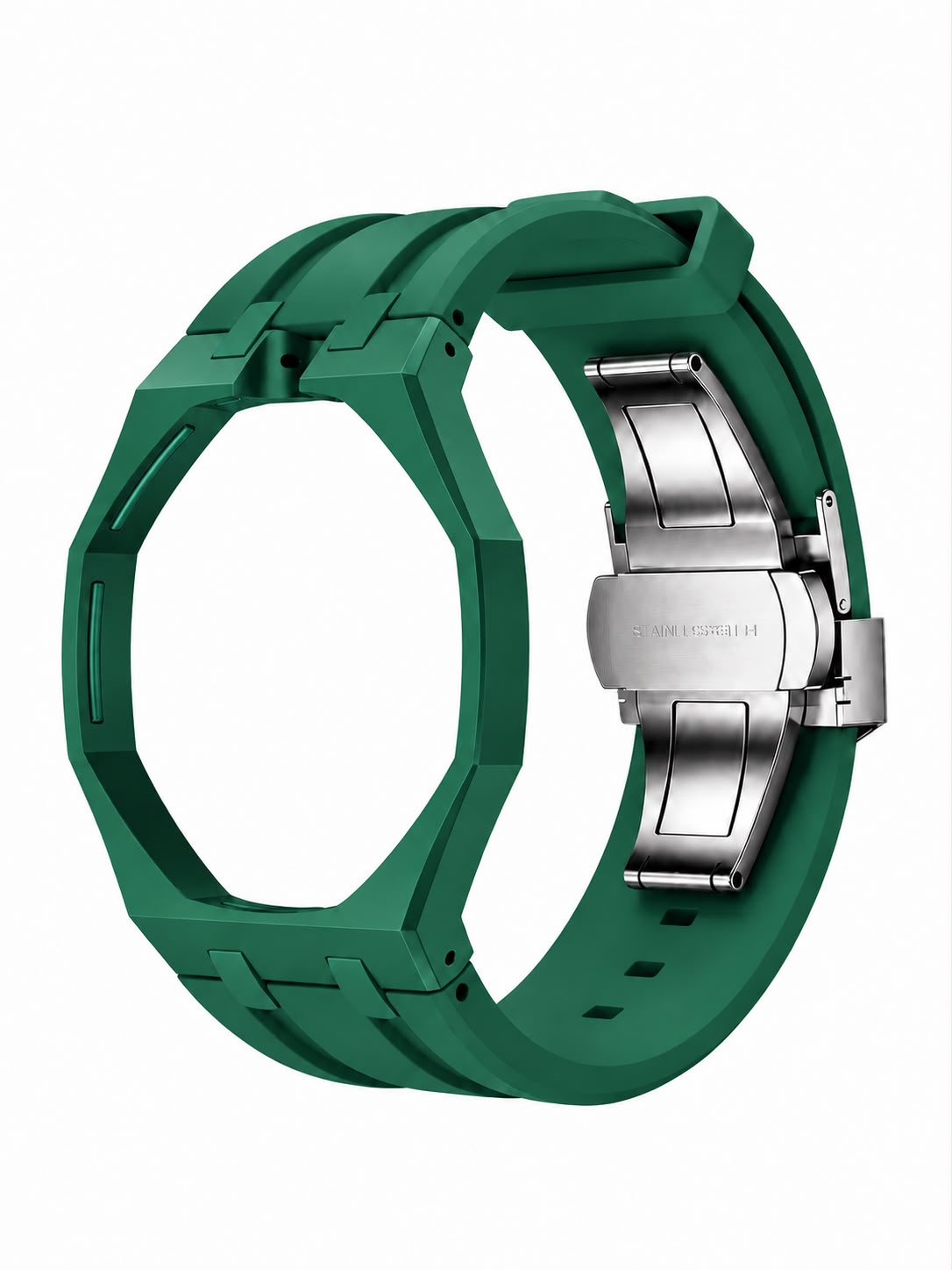 Bracelet Céramique & Silicone Compatible Royal Pop Green Eight