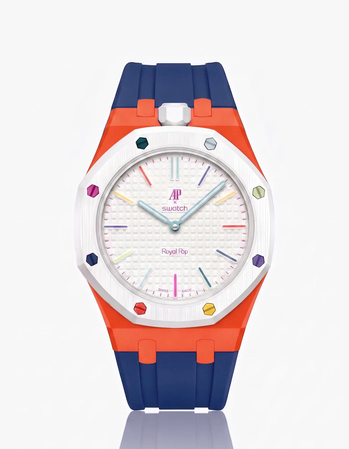Bracelet Céramique & Silicone Compatible Royal Pop Huit Blanc
