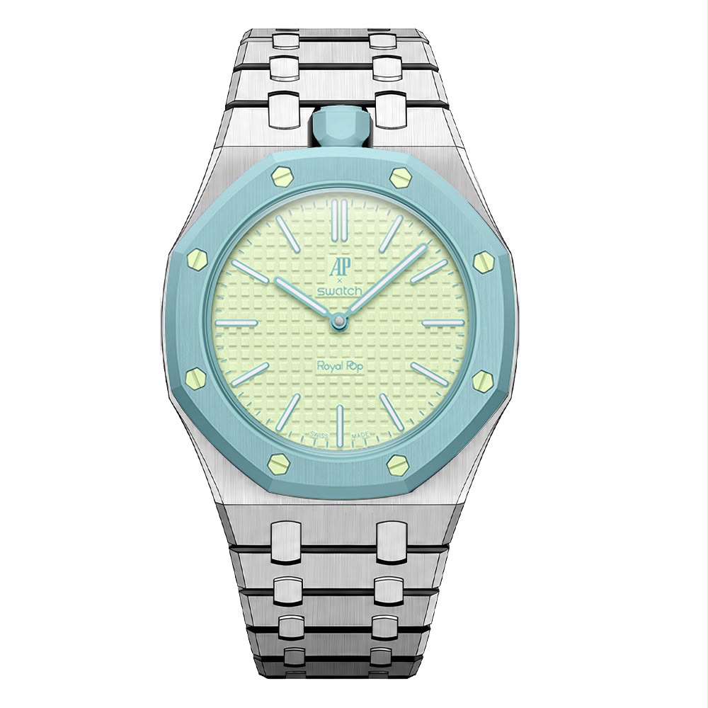 Bracelet Acier Gris Inoxydable Compatible Royal Pop