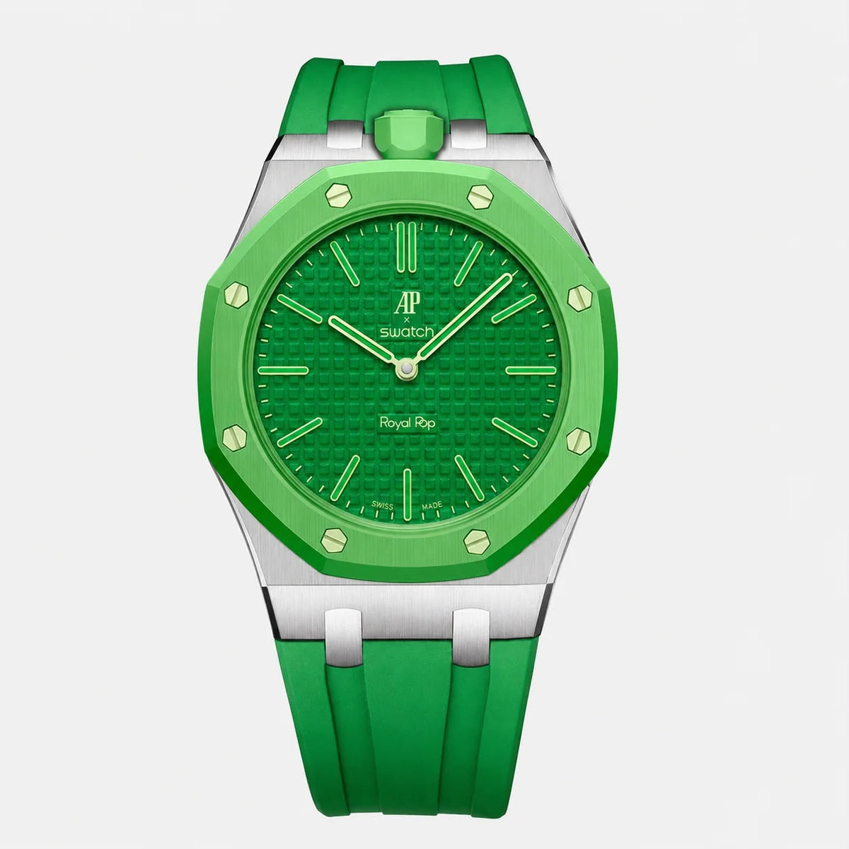 Bracelet Acier & Silicone Compatible Royal Pop