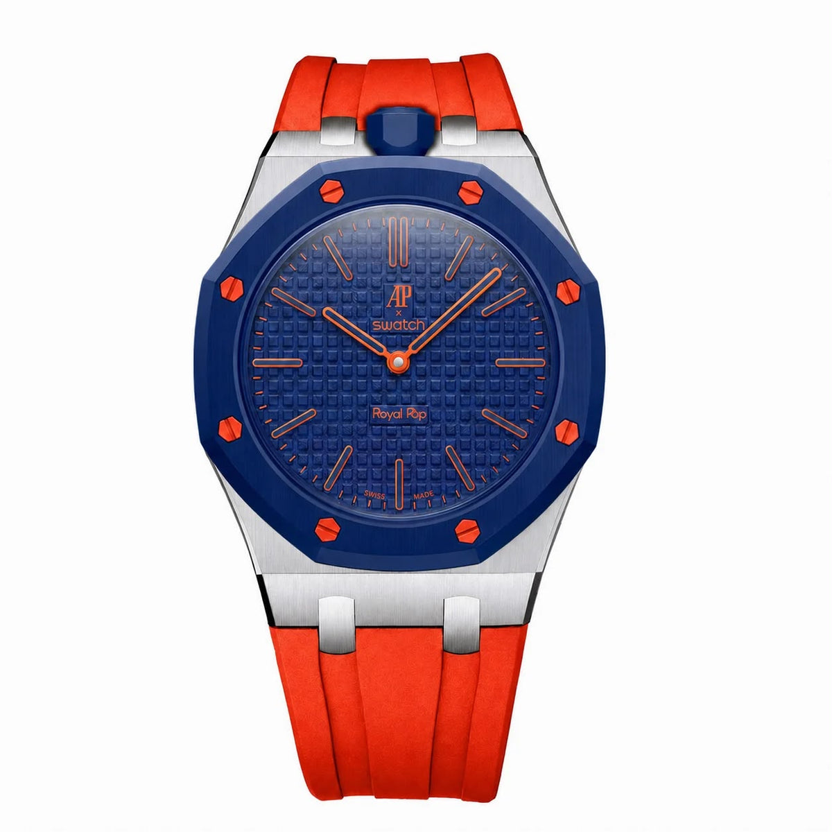 Bracelet Acier & Silicone Compatible Royal Pop