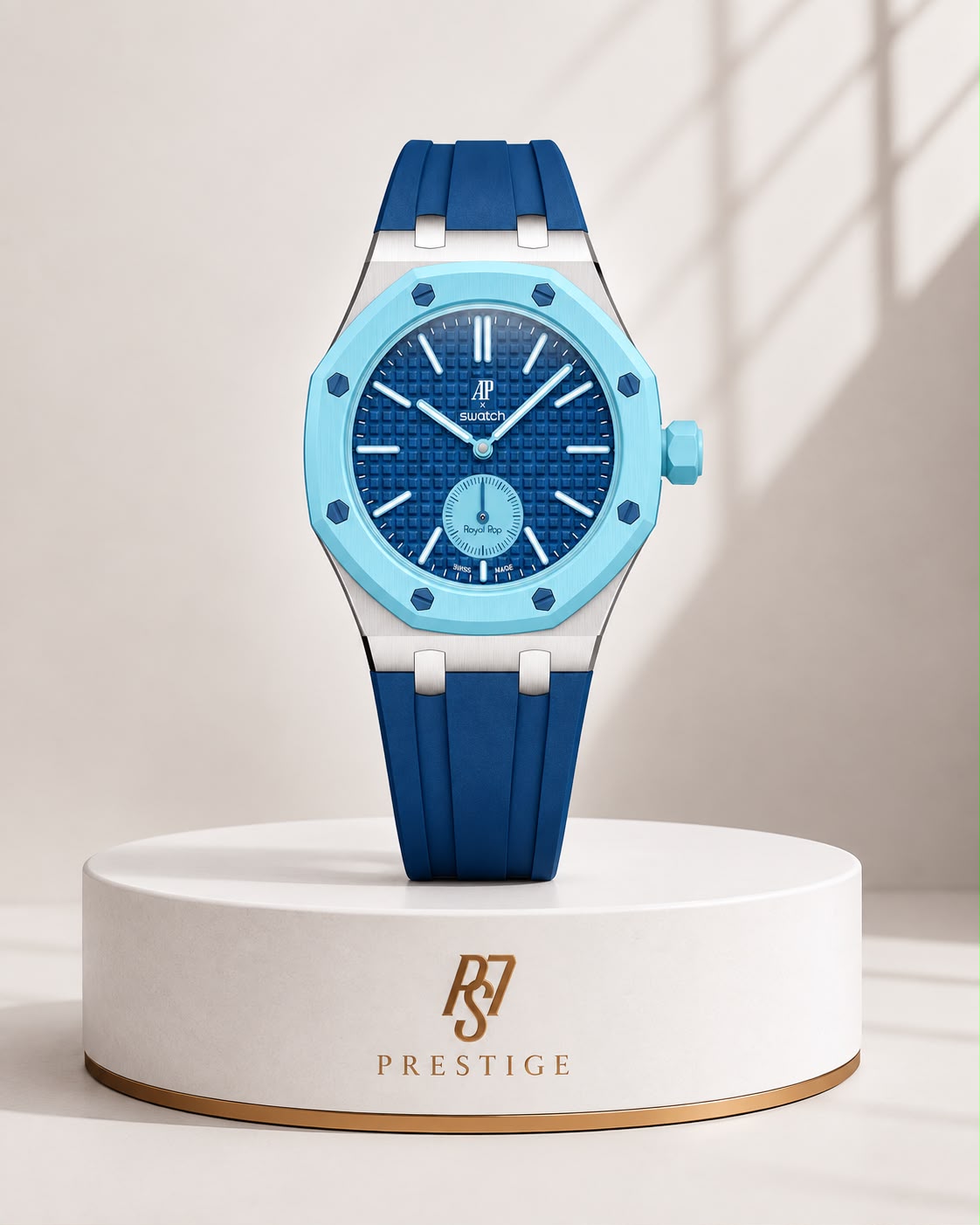 Bracelet Acier & Silicone Compatible Royal Pop