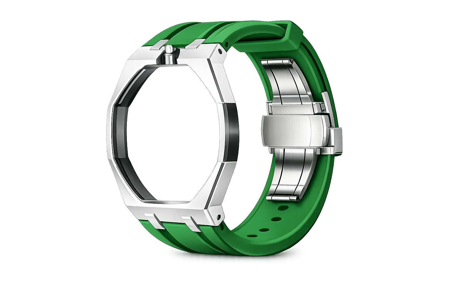 Bracelet Acier & Silicone Compatible Royal Pop