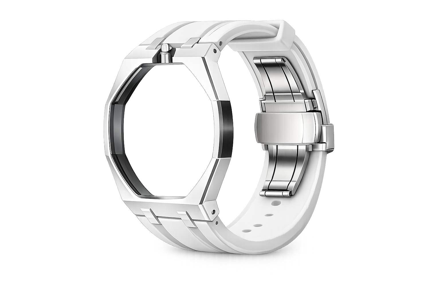 Bracelet Acier & Silicone Compatible Royal Pop