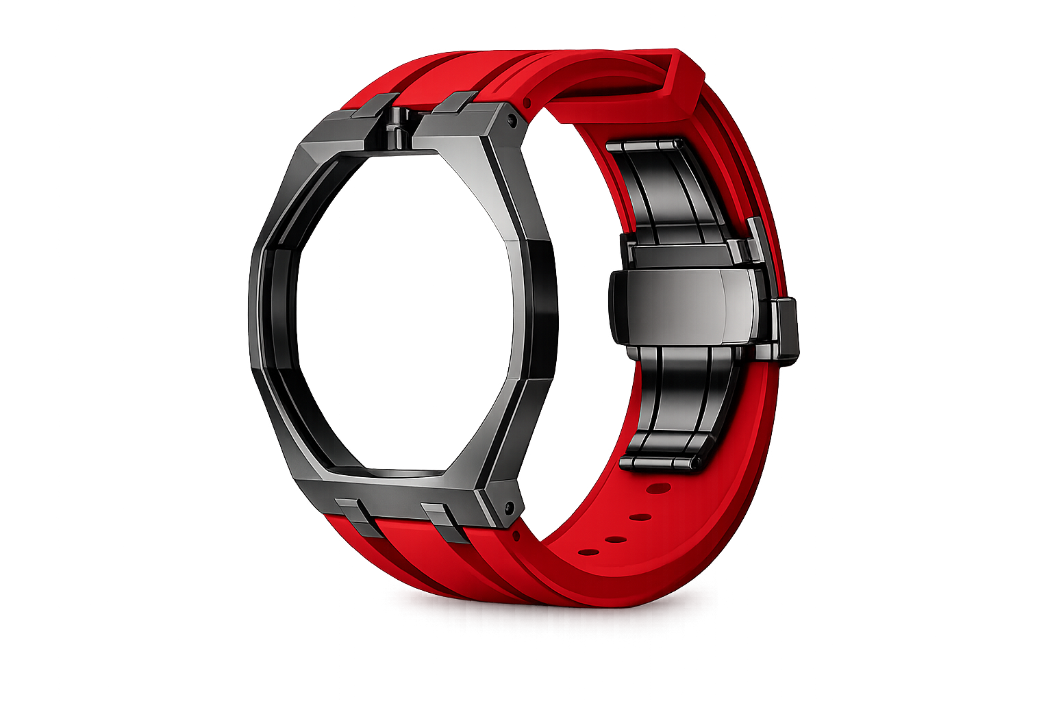 Bracelet Acier & Silicone Compatible Royal Pop