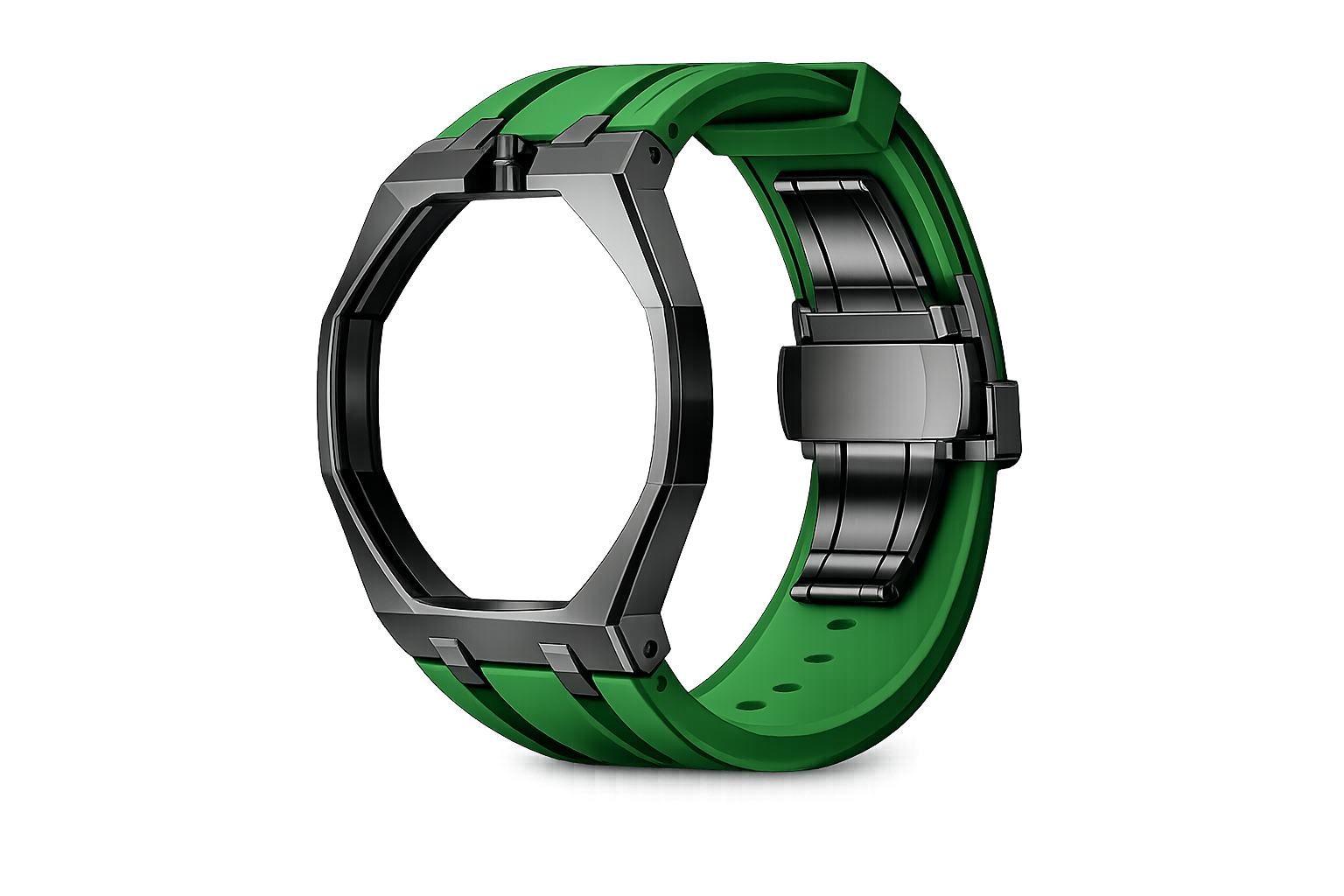 Bracelet Acier & Silicone Compatible Royal Pop