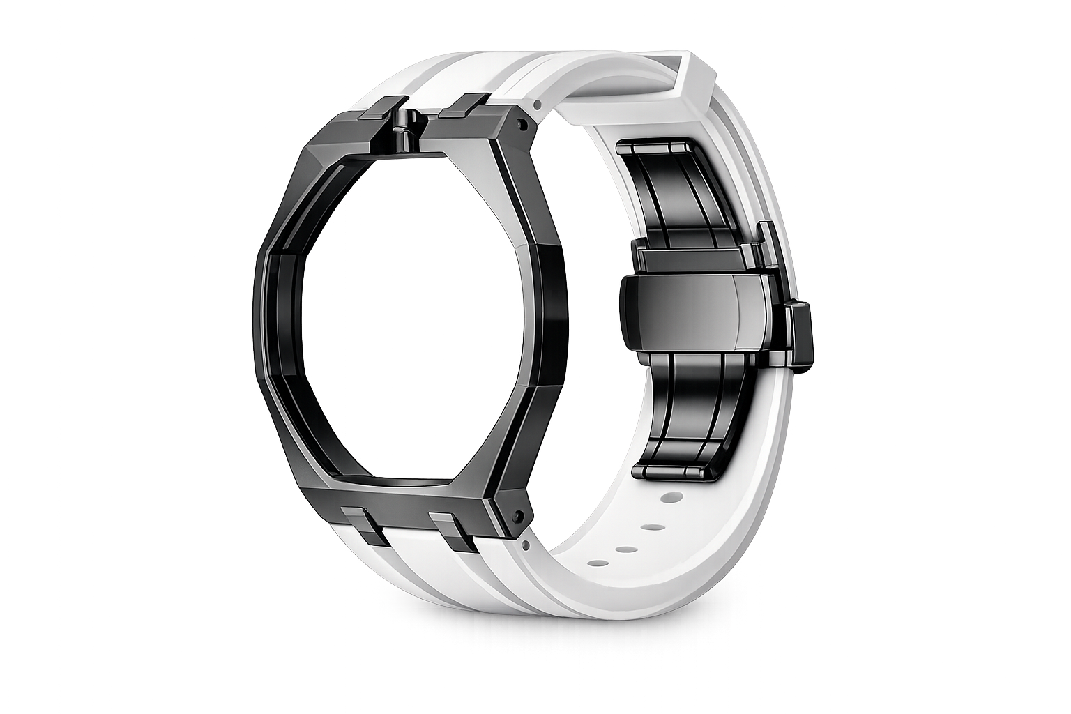 Bracelet Acier & Silicone Compatible Royal Pop
