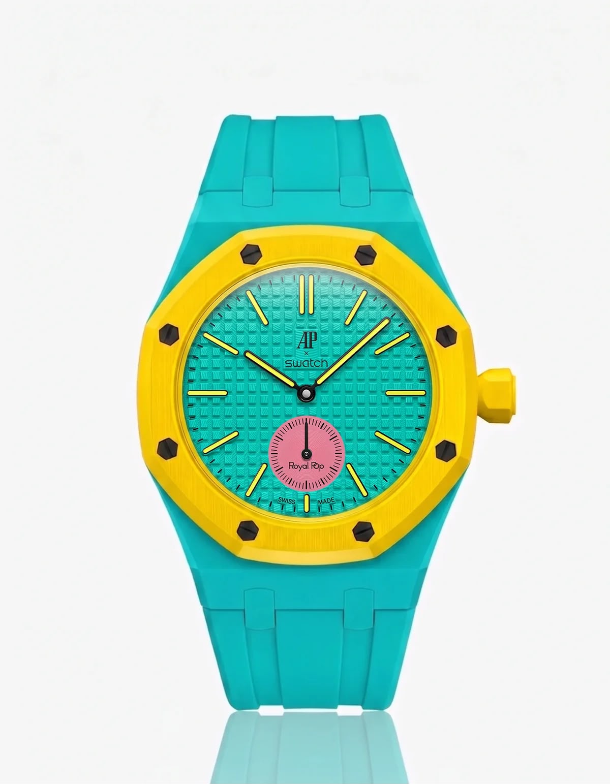 Bracelet Céramique & Silicone Compatible Royal Pop OTG Roz