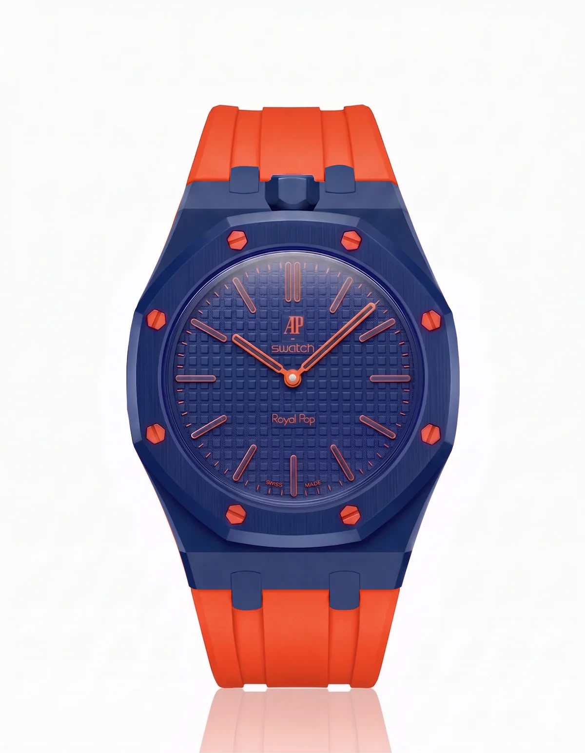 Bracelet Céramique & Silicone Compatible Royal Pop Orenji Hachi