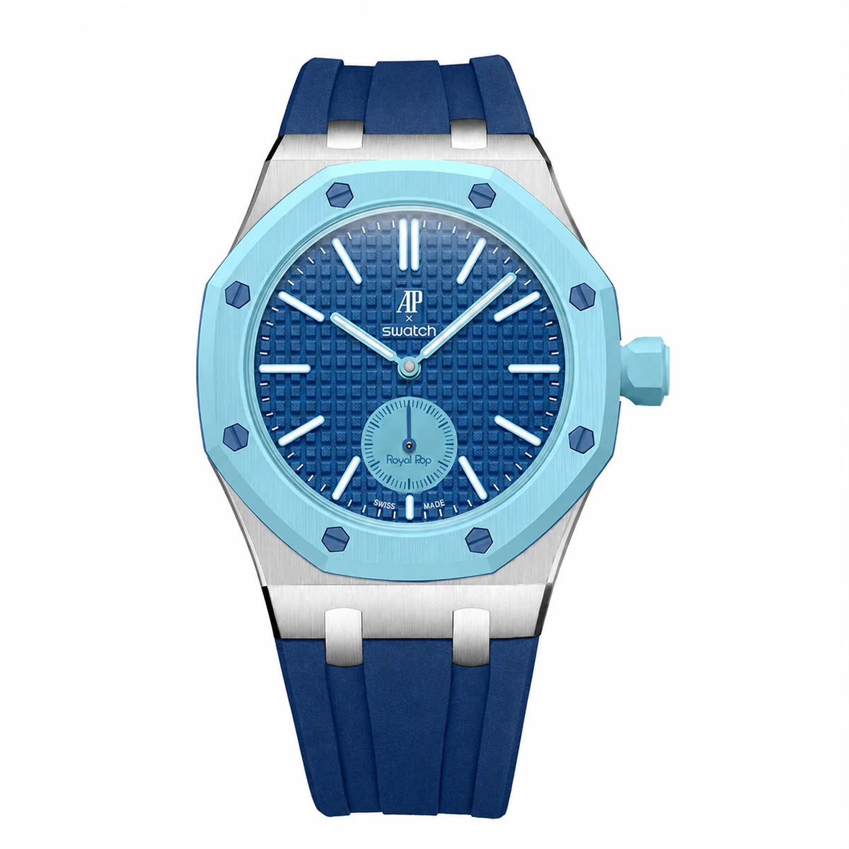 Bracelet Acier & Silicone Compatible Royal Pop